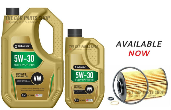FOR HYUNDAI i30 1.6 CRDI MK1 OIL CHANGE SERVICE KIT 6L ENGINE OIL & OIL FILTER