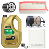 FITS DACIA SANDERO MK2 1.5 DCI COMPLETE SERVICE KIT WITH 5L TECHNOLUBE OIL