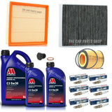 COMPLETE MILLERS 6L SERVICE KIT FOR BMW 1 SERIES M135i PETROL F21