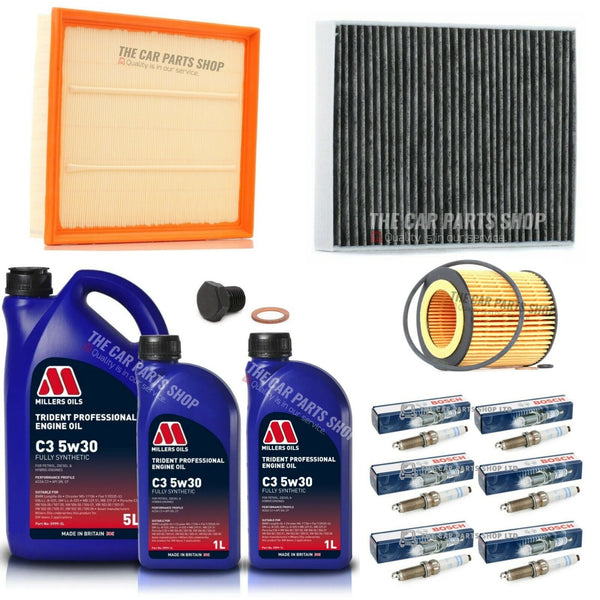 COMPLETE MILLERS 6L SERVICE KIT FOR BMW 1 SERIES M135i PETROL F21