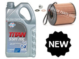 FITS PEUGEOT 207 1.4 PETROL 2006-2012 SERVICE KIT 10L FUCHS 10W40 AND OIL FILTER