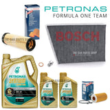 BOSCH SERVICE KIT FOR MERCEDES C320 V6 DIESEL W203 7L OIL & AIR OIL CABIN