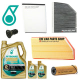 FOR MERCEDES E220 D W213 SERVICE KIT 7L OIL + AIR OIL AND BOTH CABIN FILTERS