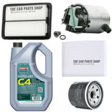 FOR NISSAN QASHQAI DCI N-TEC PLUS 1.5 DIESEL COMPLETE SERVICE KIT WITH 5L C4 OIL