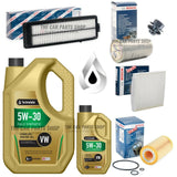 FITS HONDA ACCORD 2.2D I-CTDI TOURER FULL BOSCH SERVICE KIT + 6L TECHNOLUBE OIL
