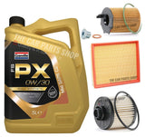 FITS CITROEN C4 GRAND PICASSO BLUEHDI 13-18 AIR OIL FUEL SERVICE KIT + 5L 0W30