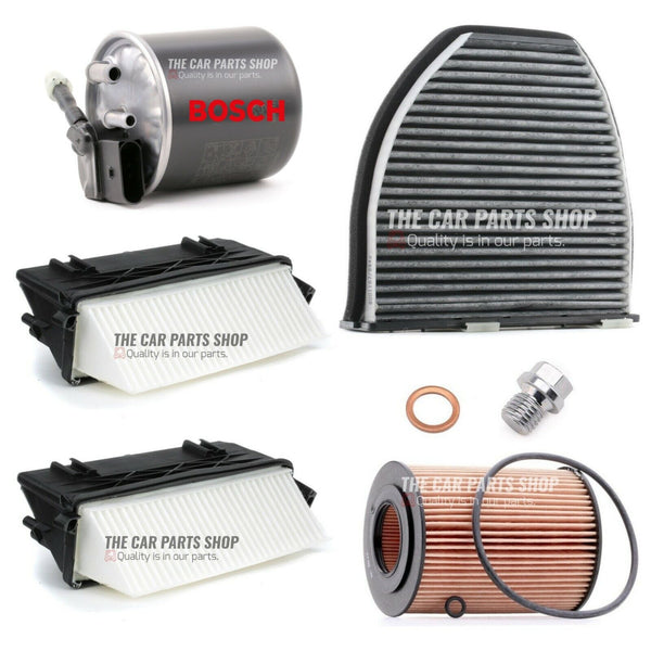 COMPLETE SERVICE FILTER KIT FOR MERCEDES E350 CDI BLUEEFFICIENCY SPORT ED125