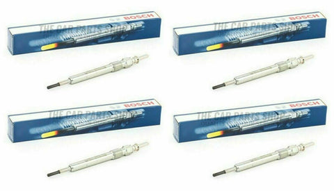 4 NEW BOSCH GLOW PLUGS FOR VAUXHALL ASTRA J & ZAFIRA TOURER C 2.0 CDTI