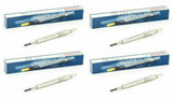 4 x BOSCH GLOW PLUGS FOR MERCEDES SPRINTER 906 313 CDI 2.1 DIESEL