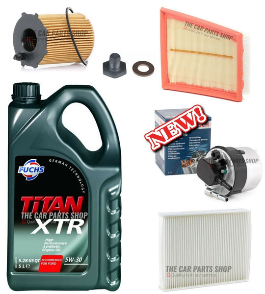 FULL SERVICE KIT FITS FORD FIESTA GHIA 1.6 TDCI MK6