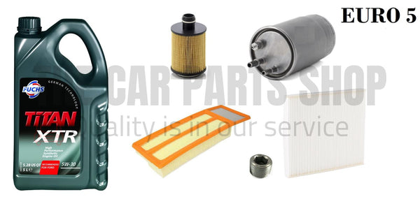 SERVICE KIT FOR Ford Ka 1.3 TDCi EURO 5 EMISSIONS