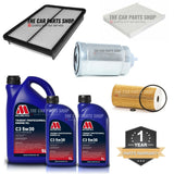 FITS HYUNDAI SANTA FE 2.2 MK2 2005-13 FULL SERVICE KIT WITH 7 L MILLERS LONGLIFE