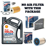 SHELL SERVICE KIT FOR VW PASSAT CC 2.0 TDI MK5 ( NO AIR FILTER INCLUDED )