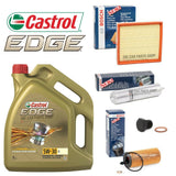 5L CASTROL EDGE BOSCH SERVICE KIT FITS BMW 1 SERIES 118d F20 SPORT