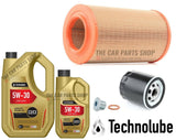 FOR PEUGEOT BOXER 350 LWB 2.2 HDI 1994>> SERVICE KIT NEW AIR OIL FILTER & 5W30