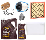 FITS VAUXHALL ASTRA  J SRI 1.7 CDTI MK6 FULL SERVICE KIT 6L OIL & 4 NEW FILTERS