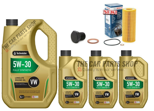 FOR BMW X5 3.0 SD XDRIVE E70 BOSCH SERVICE KIT 8 LITRES 5W30 OIL & BOSCH FILTER