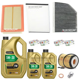 FULL SERVICE KIT FOR MERCEDES C-CLASS C200 SPORT PETROL 2013>
