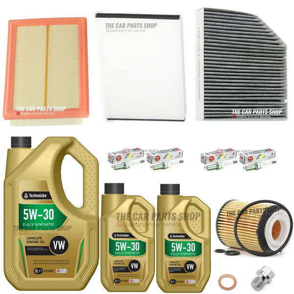FULL SERVICE KIT FOR MERCEDES C-CLASS C200 SPORT PETROL 2013>