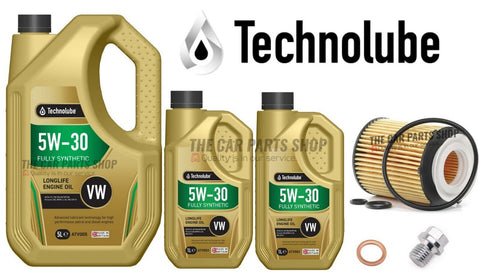 OIL FILTER & 7L 5W30 SERVICE KIT FOR MERCEDES C200 SPORT PETROL 2013>