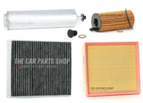 FOR BMW 1 SERIES 120D SPORT F20 FULL SERVICE FILTERS KIT AIR OIL CABIN FUEL PLUG
