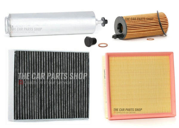 FOR BMW 1 SERIES 120D SPORT F20 FULL SERVICE FILTERS KIT AIR OIL CABIN FUEL PLUG