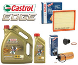 FOR BMW 120D F20 2011-2015 BOSCH SERVICE KIT NEW OIL AIR FILTER & 6L CASTROL LL