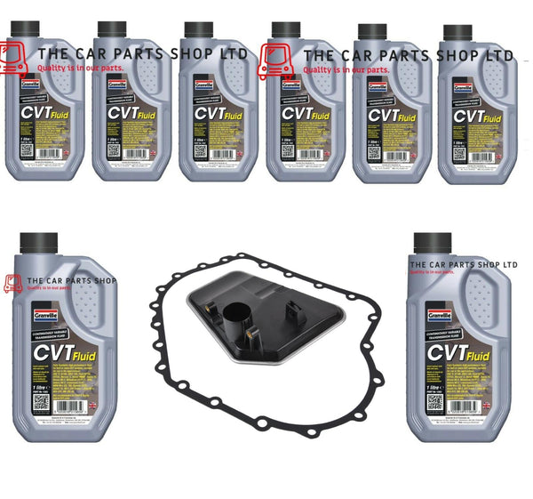 FOR AUDI A4 B6 B7 2001-2008 CVT SERVICE KIT FILTER GASKET AND 8 LITRES CVT FLUID