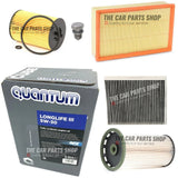FULL SERVICE KIT with 5L QUANTUM LONGLIFE 3 FITS VW PASSAT 2.0 TDI MK7
