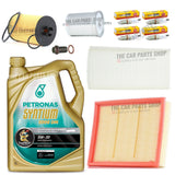 FOR MERCEDES B-CLASS B170 1.7 PETROL FULL SERVICE KIT WITH PETRONAS 5W30 OIL