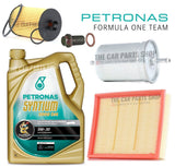 FOR MERCEDES B-CLASS B170 1.7 SERVICE KIT NEW FUEL OIL AIR AND PETRONAS OIL