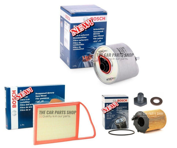 FUEL OIL AND AIR FILTER BOSCH SERVICE KIT FOR MITSUBISHI ASX 1.6 DI-D