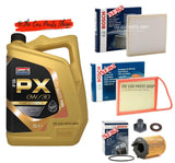 FOR MITSUBISHI ASX 1.6 DI-D BOSCH SERVICE KIT 5L 0W30 GRANVILLE & AIR OIL CABIN