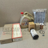 TO FIT VW TOURAN 2.0 TDI 05-15 FULL GENUINE SERVICE KIT CASTROL 5W30 LONGLIFE 5L