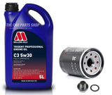 FOR HONDA CRV 2.0 PETROL OIL CHANGE SERVICE KIT 5L MILLERS AND OIL FILTER KIT