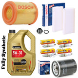 FULL BOSCH SERVICE KIT FITS HONDA CRV 2.0 IVTEC WITH C2/C3 5W30 MOTOR OIL