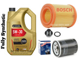 BOSCH SERVICE KIT FITS HONDA CRV 2.0 IVTEC 5L TECHNOLUBE AND AIR OIL FILTER KIT
