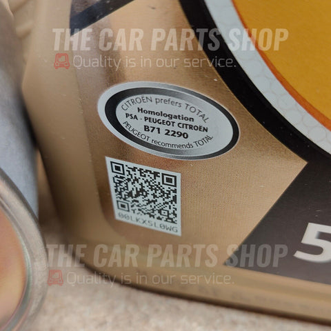 FOR CITROEN C5 1.6 HDI DV6CTED 2010  PREMIUM SERVICE KIT AIR OIL & QUARTZ 5W30
