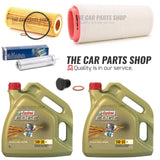 AIR OIL FUEL 8L CASTROL SERVICE KIT FOR BMW 3 SERIES 330D M SPORT 2004-2012 E91