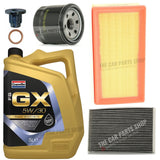 AIR OIL CABIN SERVICE KIT FOR CROSSLAND X ELITE 1.2 5L SPECIAL LSPI 5W30 OIL