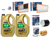 FUEL AIR OIL BOSCH & 10L 5W30 SERVICE KIT FOR MERCEDES E280 3.0 CDI SPORT 02-11