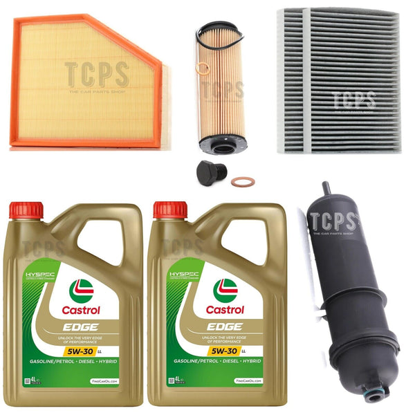 FULL SERVICE KIT FOR BMW 7 SERIES 730D 3.0 G11 WITH 8 LITRES CASTROL EDGE
