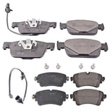 FOR AUDI A4 2.0 TFSI MK5 2015-2021 FRONT AND REAR BRAKE PADS DECENT OE BRANDS