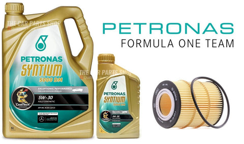 FOR RANGE ROVER SPORT SDV6 3.0 TD MK2 6L PETRONAS OIL CHANGE SERVICE KIT BOSCH