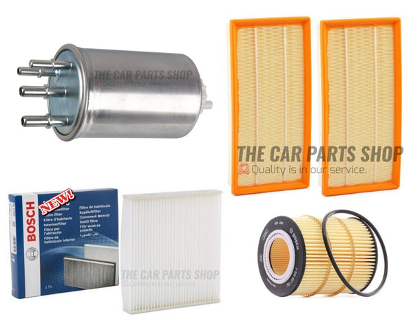 FULL BOSCH SERVICE FILTERS KIT FOR RANGE ROVER SPORT SDV6 3.0 TD ALL FILTERS NEW