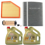 8L CASTROL & AIR OIL CABIN SERVICE KIT FOR BMW 7 SERIES 730D 3.0 G11