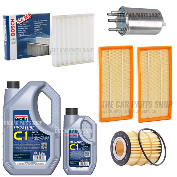 FITS RANGE ROVER SPORT SDV6 TD FULL SERVICE KIT WITH 6L GRANVILLE C1 5W30 OIL