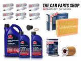 BOSCH SERVICE KIT FOR BMW 330CI 3.0 E46 7L OIL & AIR OIL & 6 NGK SPARK PLUGS SET