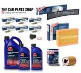 AIR OIL CABIN 6 SPARK PLUGS 7L MILLERS BOSCH SERVICE KIT FOR BMW 330i E46 PETROL