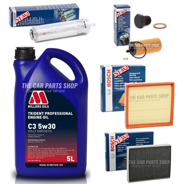 FOR BMW 320D F30 SHADOW EDITION FULL BOSCH SERVICE PACKAGE